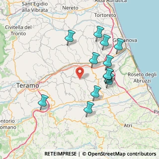 Mappa 64020 Castellalto TE, Italia (7.5025)