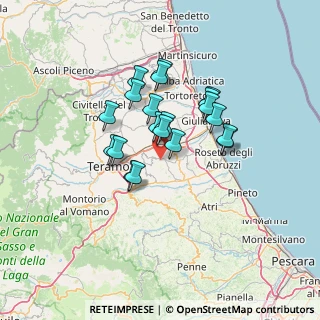 Mappa 64020 Castellalto TE, Italia (10.8705)