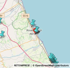 Mappa Via Napoli 35 incrocio con, 64026 Roseto degli Abruzzi TE, Italia (5.88385)