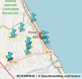 Mappa Via Napoli 35 incrocio con, 64026 Roseto degli Abruzzi TE, Italia (2.26455)