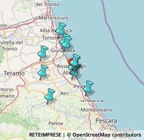 Mappa Via Napoli 35 incrocio con, 64026 Roseto degli Abruzzi TE, Italia (9.53455)