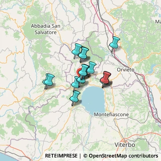 Mappa 01025 Grotte di Castro VT, Italia (8.363)