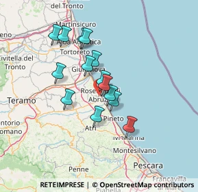 Mappa 64026 Roseto degli Abruzzi TE, Italia (11.29786)