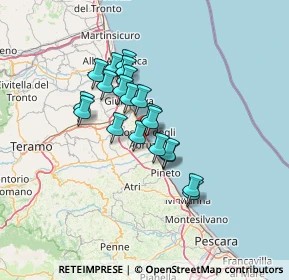 Mappa 64026 Roseto degli Abruzzi TE, Italia (10.272)