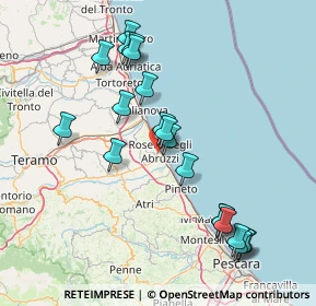 Mappa 64026 Roseto degli Abruzzi TE, Italia (16.819)