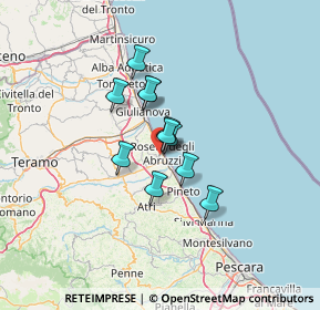 Mappa 64026 Roseto degli Abruzzi TE, Italia (8.64182)