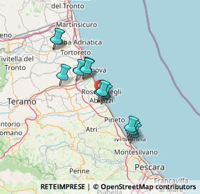 Mappa 64026 Roseto degli Abruzzi TE, Italia (11.53667)