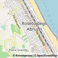 Térkép Roseto degli Abruzzi