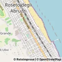 Peta Roseto degli Abruzzi