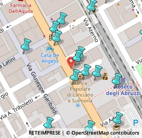 Mappa Via Triboletti, 64026 Roseto degli Abruzzi TE, Italia (0.095)