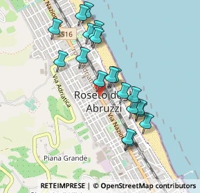 Mappa Via Triboletti, 64026 Roseto degli Abruzzi TE, Italia (0.457)