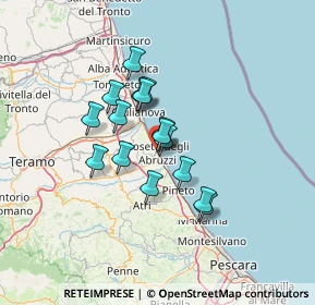 Mappa Via Triboletti, 64026 Roseto degli Abruzzi TE, Italia (10.0275)