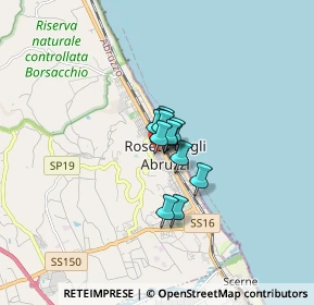 Mappa Via E. de Amicis, 64026 Roseto degli Abruzzi TE, Italia (0.67)