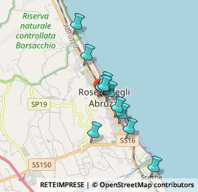 Mappa Via E. de Amicis, 64026 Roseto degli Abruzzi TE, Italia (1.4)
