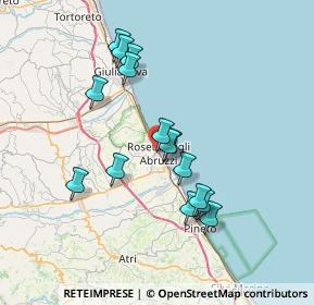 Mappa Via E. de Amicis, 64026 Roseto degli Abruzzi TE, Italia (6.73667)
