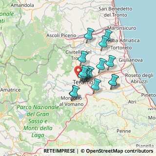 Mappa Piazza Francesco Merlini, 64100 Teramo TE, Italia (10.08)