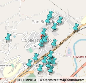 Mappa Via Don Lorenzo Milani, 64100 Teramo TE, Italia (0.4955)