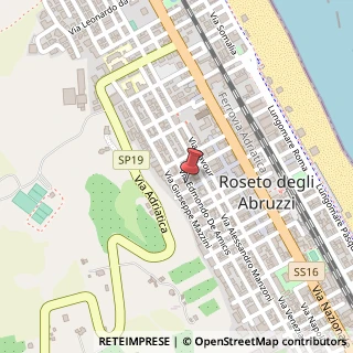 Mappa Via E. de Amicis, 56, 64026 Roseto degli Abruzzi, Teramo (Abruzzo)