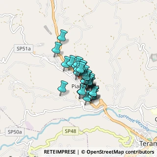 Mappa Via Ignazio Silone, 64100 Teramo TE, Italia (0.43103)