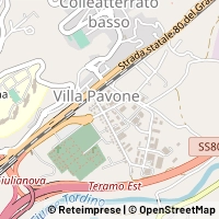Karte Teramo