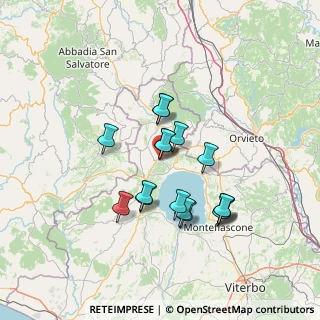 Mappa Via Gen. Umberto Nobile, 01025 Grotte di Castro VT, Italia (12.38294)
