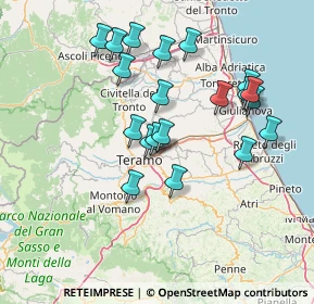 Mappa 13 - Villa Pavone, 64100 Teramo TE, Italia (14.5905)