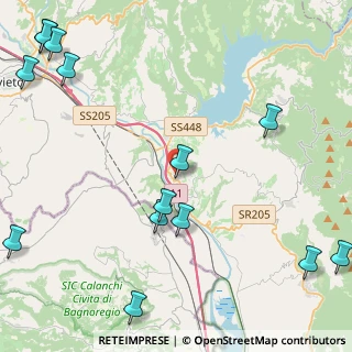 Mappa Via di Rosciano, 05023 Baschi TR, Italia (6.67429)