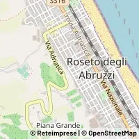 خريطة Roseto degli Abruzzi