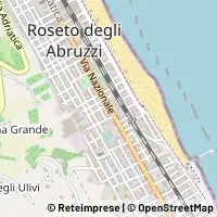 Map Roseto degli Abruzzi