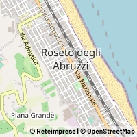 Map Roseto degli Abruzzi