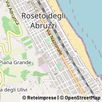 Map Roseto degli Abruzzi