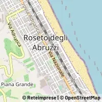 Map Roseto degli Abruzzi