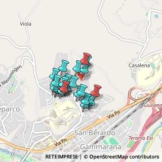 Mappa Via Emidio Piermarini, 64100 Teramo TE, Italia (0.3)