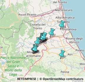 Mappa Via Emidio Piermarini, 64100 Teramo TE, Italia (7.23933)