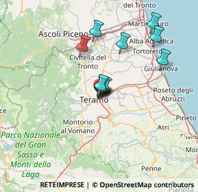 Mappa Via Emidio Piermarini, 64100 Teramo TE, Italia (10.27083)
