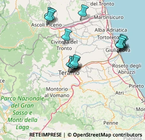 Mappa Via Emidio Piermarini, 64100 Teramo TE, Italia (14.0375)