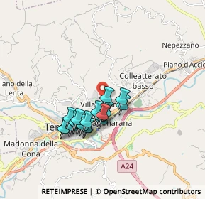 Mappa Via Emidio Piermarini, 64100 Teramo TE, Italia (1.4775)