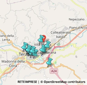 Mappa Via Emidio Piermarini, 64100 Teramo TE, Italia (1.62)