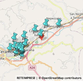 Mappa Villa Pavone, 64100 Teramo TE, Italia (2.2955)