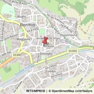 Mappa Via Roma, 67, 23032 Bormio, Sondrio (Lombardia)