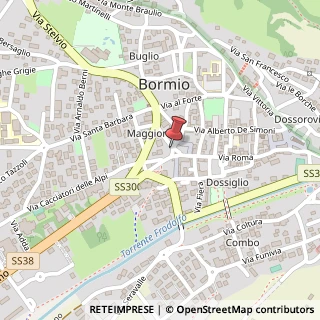 Mappa Via San Vitale, 3, 23032 Bormio, Sondrio (Lombardia)