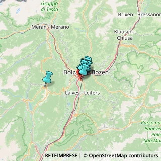 Mappa Via Agruzzo Grutzenweg, 39100 Bolzano BZ, Italia (3.50818)