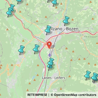 Mappa Via Agruzzo Grutzenweg, 39100 Bolzano BZ, Italia (6.56214)