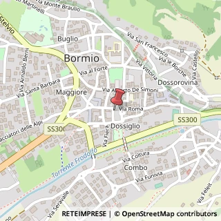 Mappa Via Roma, 69, 23032 Bormio, Sondrio (Lombardia)