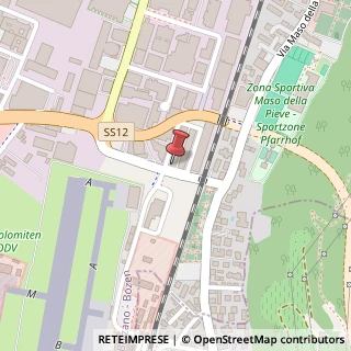 Mappa Via Albrecht Dürer, 2 a, 39100 Bolzano, Bolzano (Trentino-Alto Adige)