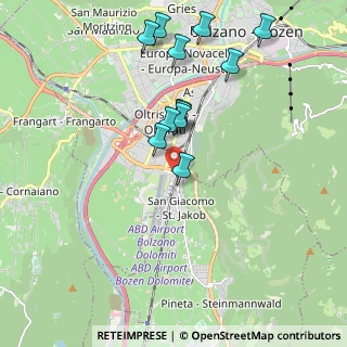 Mappa Zona Artigianale, 39100 Bolzano BZ, Italia (1.87833)
