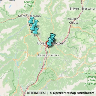 Mappa Zona Artigianale, 39100 Bolzano BZ, Italia (7.60364)