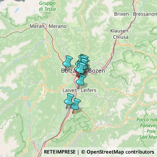 Mappa Zona Artigianale, 39100 Bolzano BZ, Italia (5.03667)