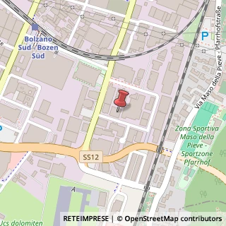 Mappa Via Johann Kravogl, 5, 39100 Bolzano, Bolzano (Trentino-Alto Adige)