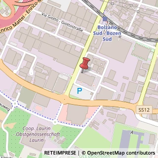 Mappa Via Marie Curie, 17, 39100 Bolzano, Bolzano (Trentino-Alto Adige)